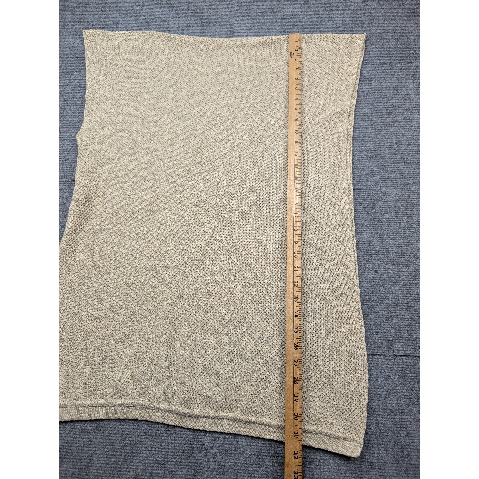 Amma Cocoon One Size Poncho Breast Feeding Knit Lightweight Brown Nursing Cover — image 6 of 8